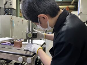 ハイトゲージによる精密測定